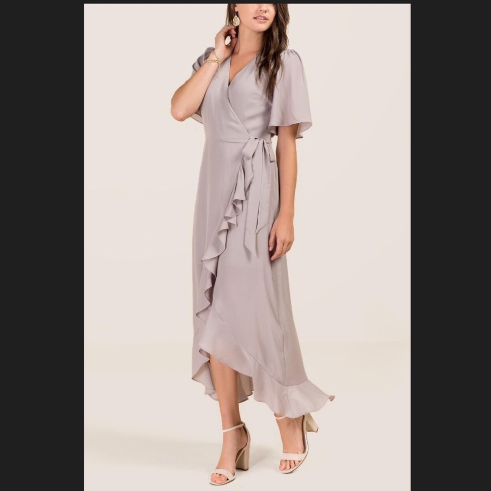 Willow Wrap Bridesmaid Dress